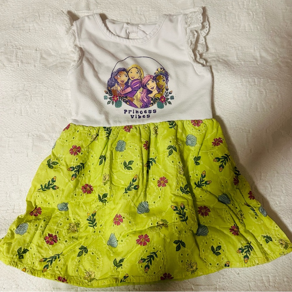 Princess Vibes Dress with Floral Skirt